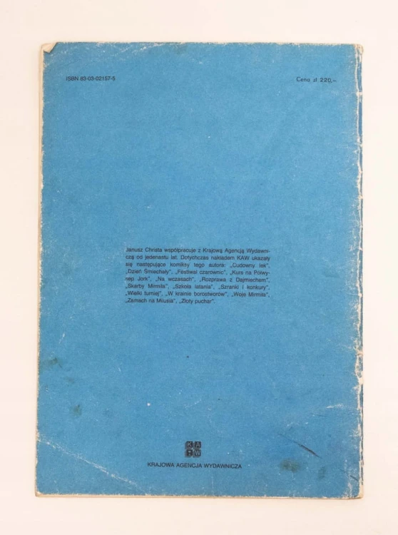 STARY KOMIKS TAJEMNICZY REJS 1988