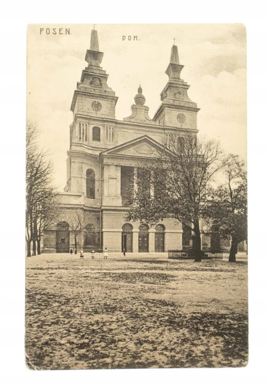 POZNAŃ - KATEDRA ŚW. PIOTRA I PAWŁA pocz. XX w.