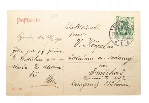 POZNAŃ - GRÓD PRZEMYSŁAWA 1910