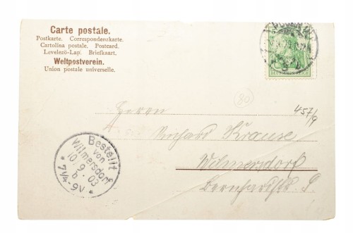 POZNAŃ - OGRÓD ZOOLOGICZNY, ZOO 1903
