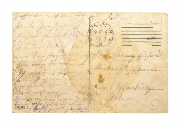 POZNAŃ - SEMINARIUM DUCHOWNE 1916
