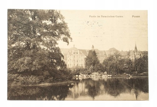 POZNAŃ - OGRÓD BOTANICZNY 1909