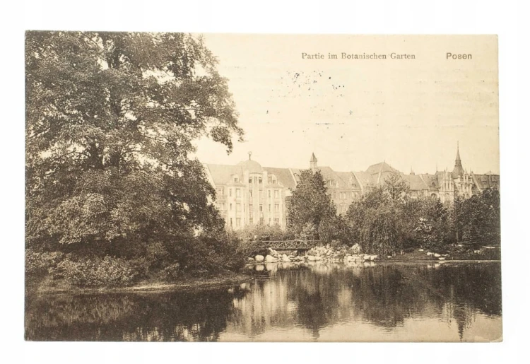 POZNAŃ - OGRÓD BOTANICZNY 1909