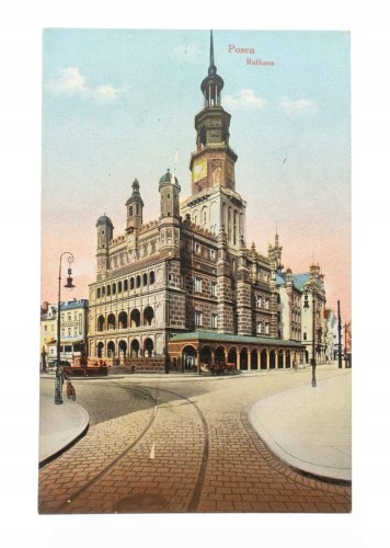 POZNAŃ - RATUSZ pocz. XX w.