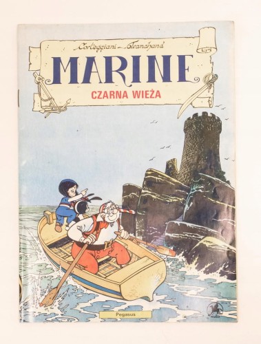 STARY KOMIKS MARINE CZARNA WIEŻA 1990