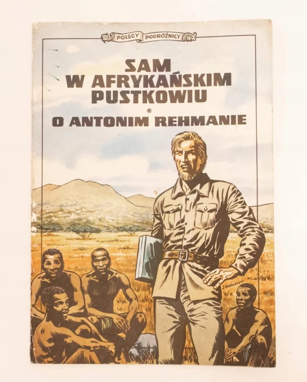STARY KOMIKS SAM W AFRYKAŃSKIM PUSTKOWIU 1988