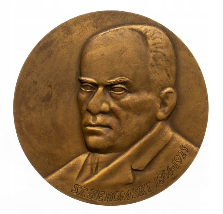 MEDAL ST.ŻEROMSKI NUMIZMATYCY OD. GDAŃS PTAIN 1975