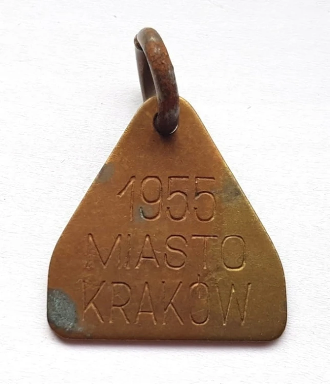 MARKA NARZĘDZIOWA MIASTO KRAKÓW 1955