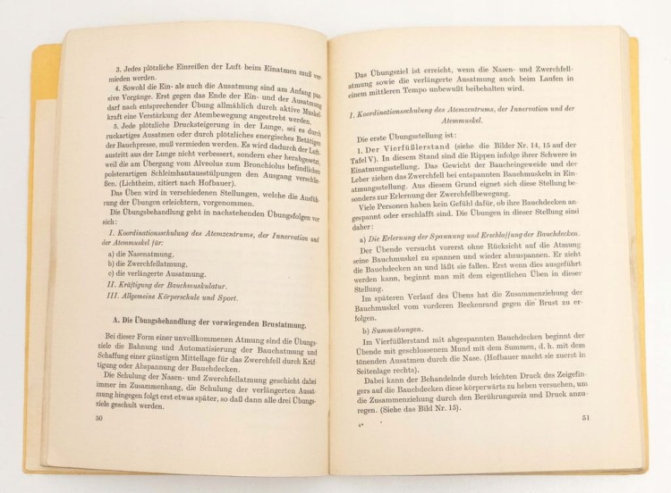 STARA KSIĄŻKA NIEMIECKA POSTAWA CIAŁA 1942