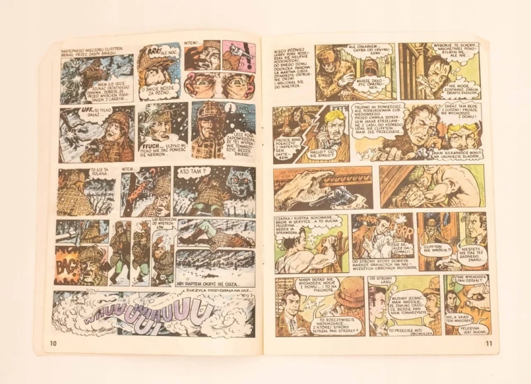 STARY KOMIKS WILCZE IMPERIUM 1987