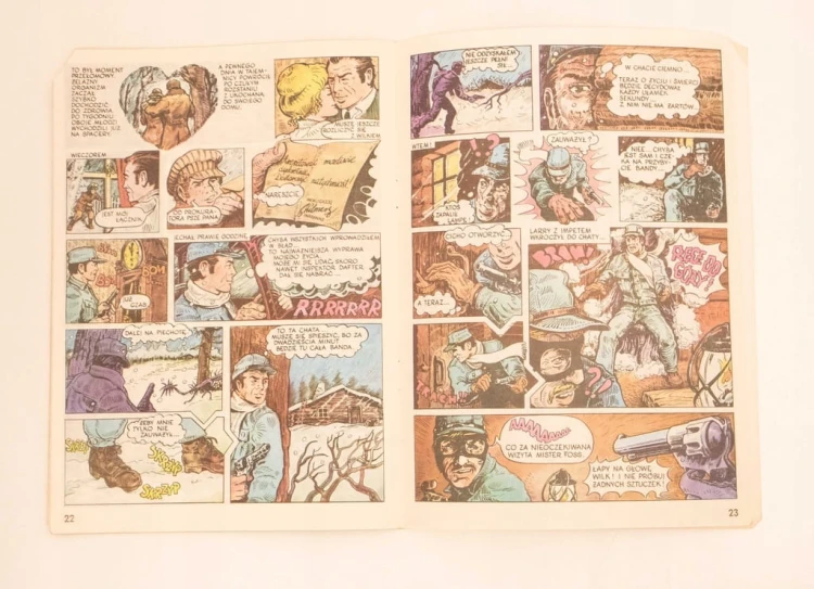 STARY KOMIKS WILCZE IMPERIUM 1987
