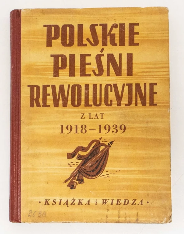 STARA KSIĄŻKA POLSKIE PIEŚNI REWOLUCYJNE 1950