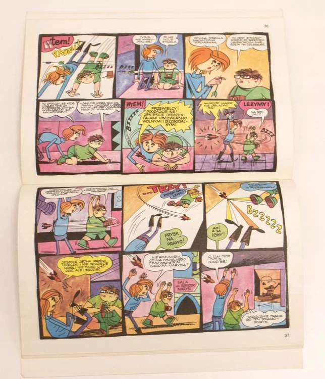 STARY KOMIKS TYTUS ROMEK I ATOMEK - KSIĘGA 15 1990