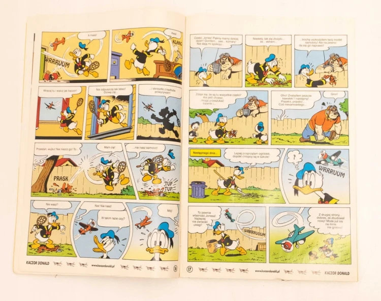 STARY KOMIKS KACZOR DONALD NR 19 2008