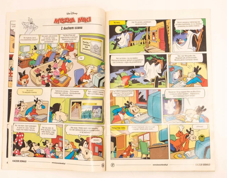 STARY KOMIKS KACZOR DONALD NR 16 - 17 2009