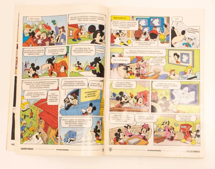 STARY KOMIKS KACZOR DONALD NR 16 - 17 2009