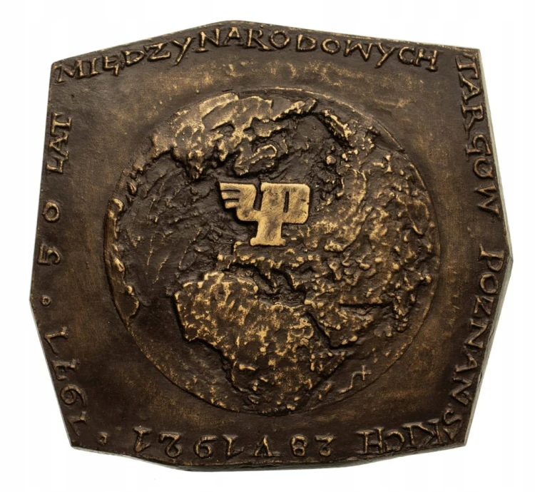 MEDAL STASIŃSKI 50 LAT MIĘDZYN. TARGÓW POZNAŃSKICH