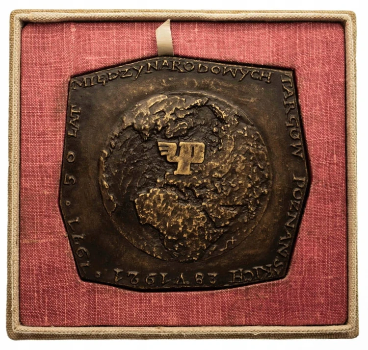 MEDAL STASIŃSKI 50 LAT MIĘDZYN. TARGÓW POZNAŃSKICH