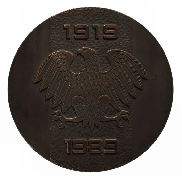 MEDAL 70 LAT ZWIĄZKU INWALIDÓW WOJENNYCH REG. WLKP