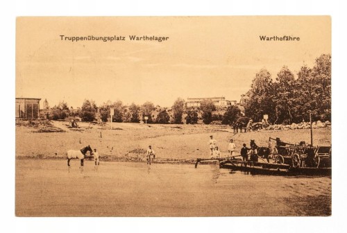 BIEDRUSKO WARTA ŻOŁNIERZE PRZEPRAWA 1910