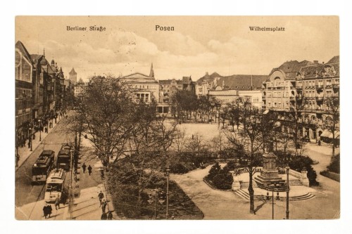 FELDPOST POZNAŃ PLAC WOLNOŚCI 1915