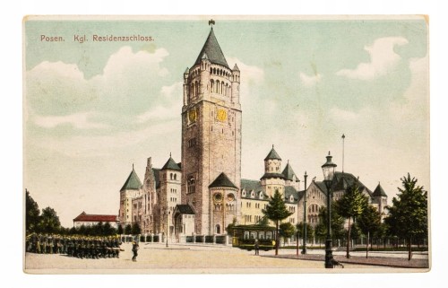 POZNAŃ ZAMEK CESARSKI 1910
