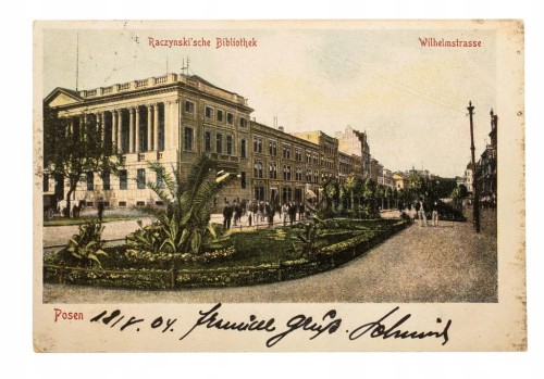 POZNAŃ BIBLIOTEKA RACZYŃSKICH 1904