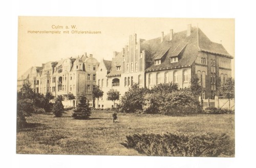 CHEŁMNO - PLAC WOLNOŚCI, DOM OFICERSKI pocz. XX w.