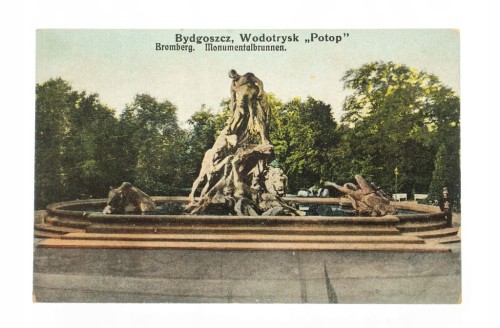 BYDGOSZCZ - WODOTRYSK, FONTANNA POTOP pocz. XX w.