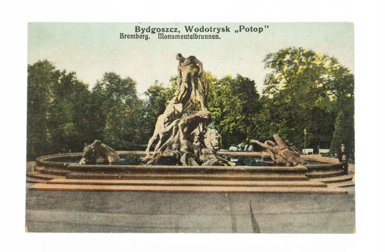 BYDGOSZCZ - WODOTRYSK, FONTANNA POTOP pocz. XX w.