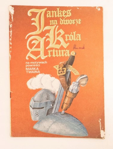 STARY KOMIKS JANKES NA DWORZE KRÓLA ARTURA 1989