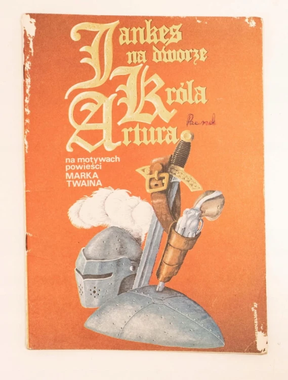 STARY KOMIKS JANKES NA DWORZE KRÓLA ARTURA 1989