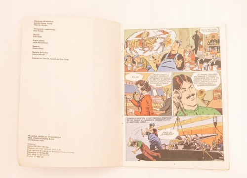 STARY KOMIKS JANKES NA DWORZE KRÓLA ARTURA 1989