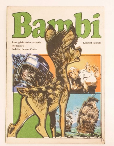 STARY KOMIKS BAMBI 1987