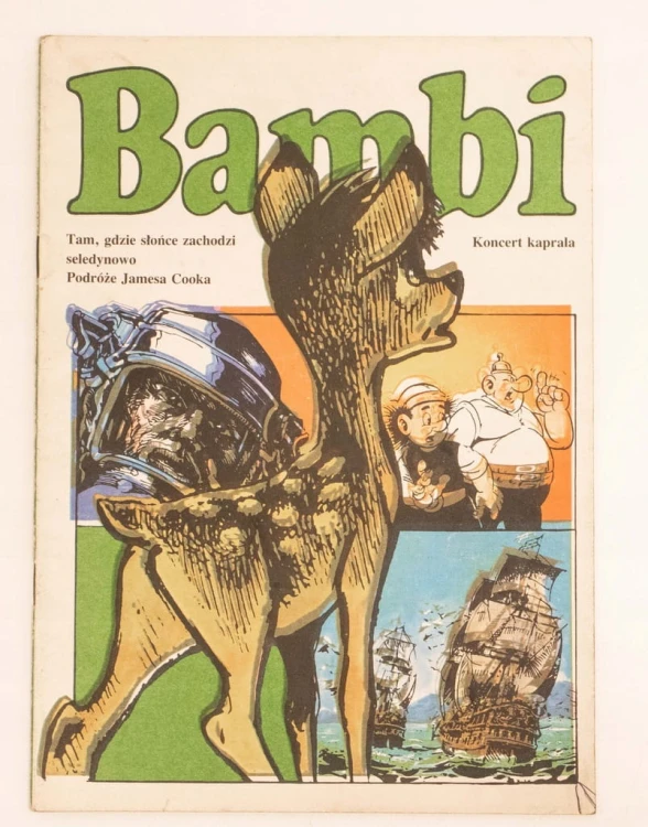 STARY KOMIKS BAMBI 1987