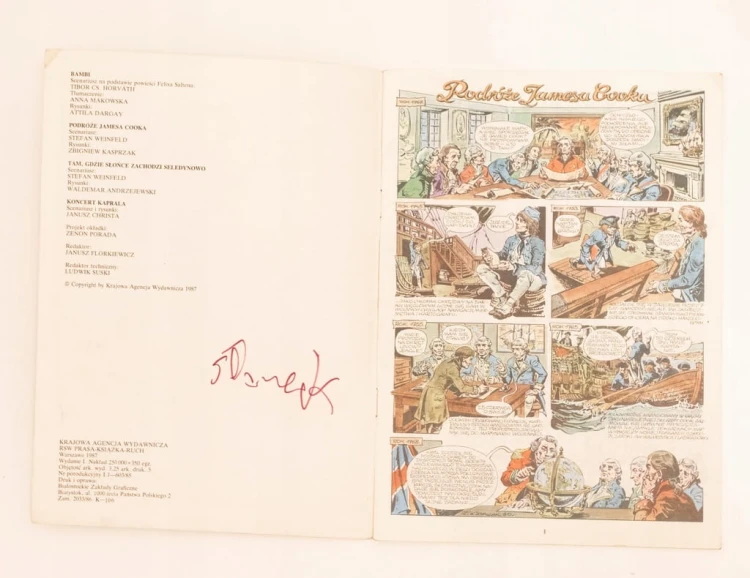 STARY KOMIKS BAMBI 1987