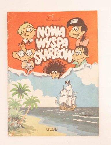 STARY KOMIKS NOWA WYSPA SKARBÓW 1988