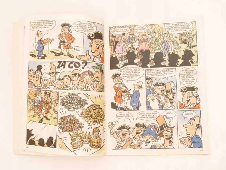 STARY KOMIKS NOWA WYSPA SKARBÓW 1988