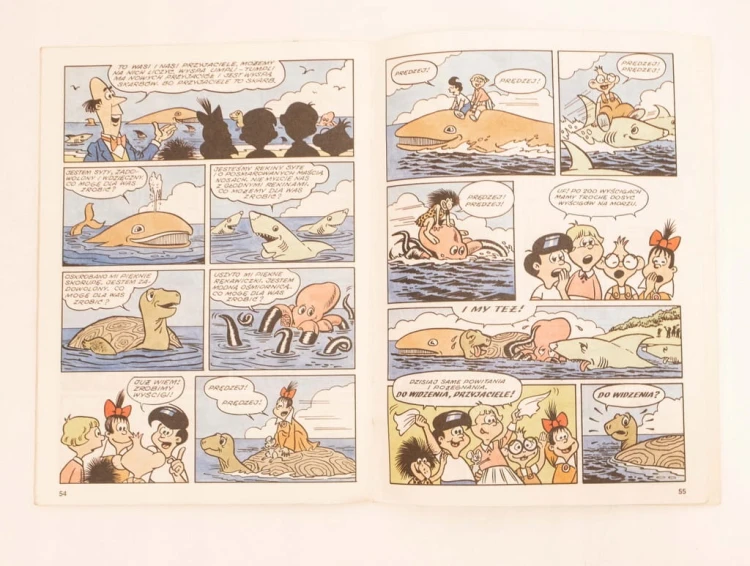 STARY KOMIKS NOWA WYSPA SKARBÓW 1988