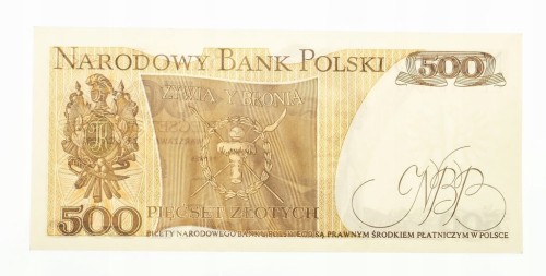 PRL 1944 - 1989, 500 ZŁOTYCH 1.06.1982, seria EL.