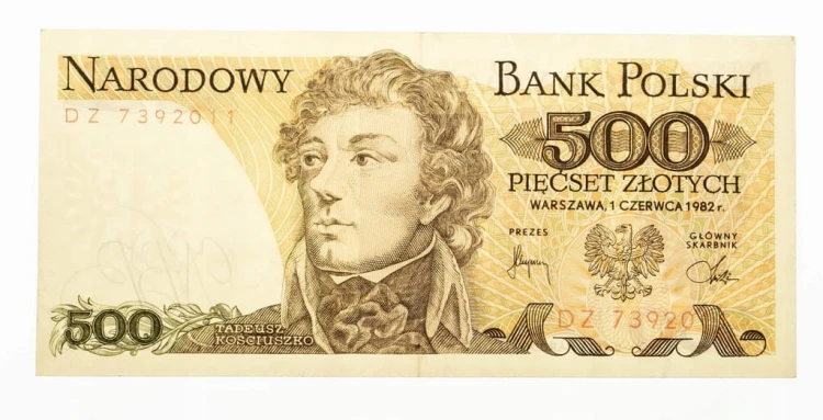 PRL 1944 - 1989, 500 ZŁOTYCH 1.06.1982, seria DZ.