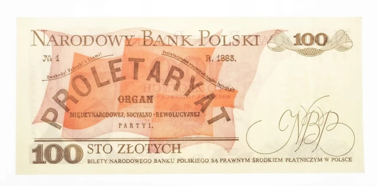 PRL 1944 - 1989, 100 ZŁOTYCH 1.06.1986, seria SB.