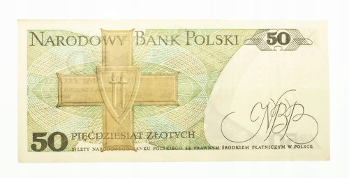 PRL 1944 - 1989, 50 ZŁOTYCH 1.12.1988, seria KG.