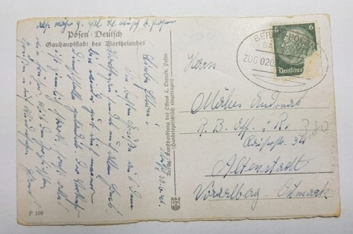 POZNAŃ GŁOGOWSKA TARGI 1941 OKUPACJA
