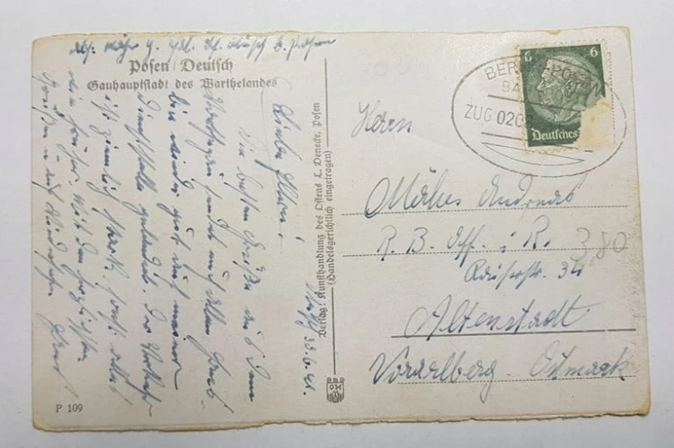 POZNAŃ GŁOGOWSKA TARGI 1941 OKUPACJA