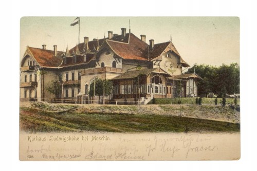 LUDWIKOWO k. MOSINY - UZDROWISKO, SANATORIUM 1905