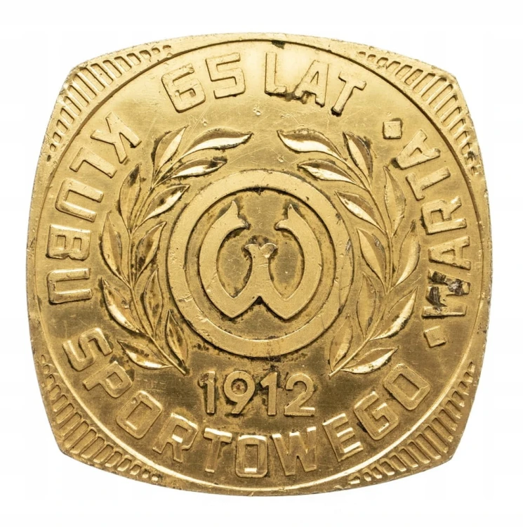 MEDAL 65 LAT KS WARTA POZNAŃ ZPM H. CEGIELSKI