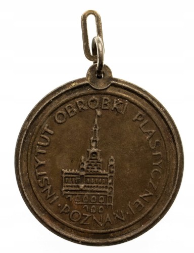 MEDAL INSTYTUT OBRÓBKI PLASTYCZNEJ POZNAŃ 1971