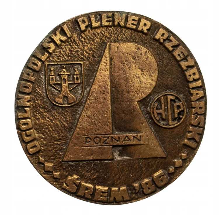 MEDAL HCP POZNAŃ - ŚREM 1986 PLENER RZEŹBIARSKI