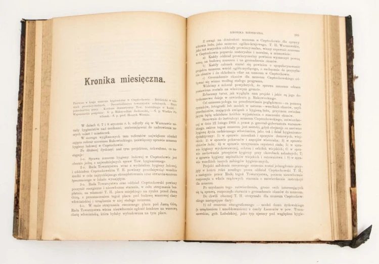 STARA KSIĄŻKA BIBLIOTEKA WARSZAWSKA TOM I 1905